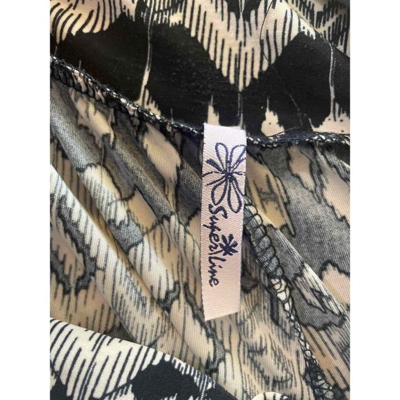 Size Medium Super Line Black Women's Pants - Picture 3 of 3